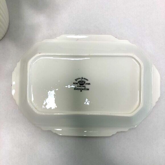 Royal Albert Evangeline Candy Dish Bone China England - Picture 7 of 11